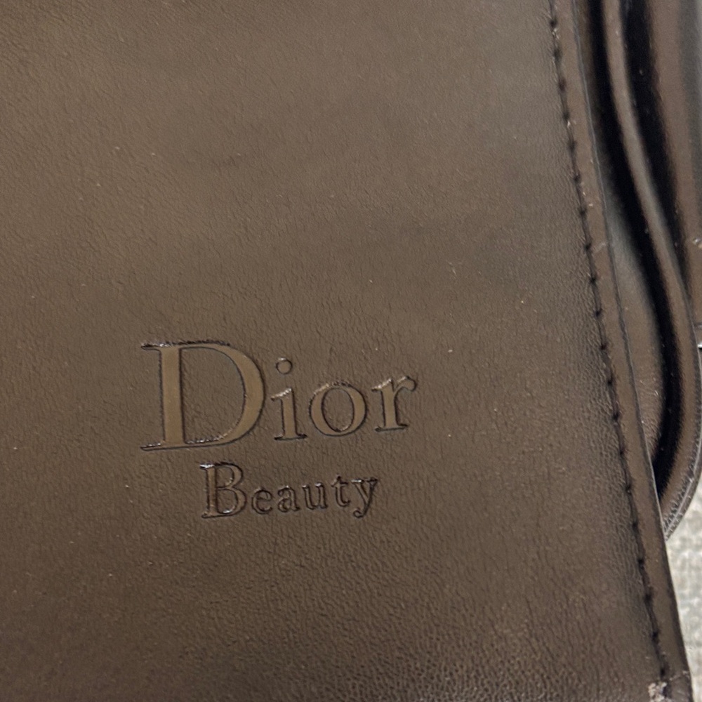Dior Beauty makeup toiletry Black faux leather Bag - Picture 13 of 14